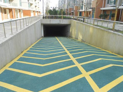 地下车库防滑坡道-004